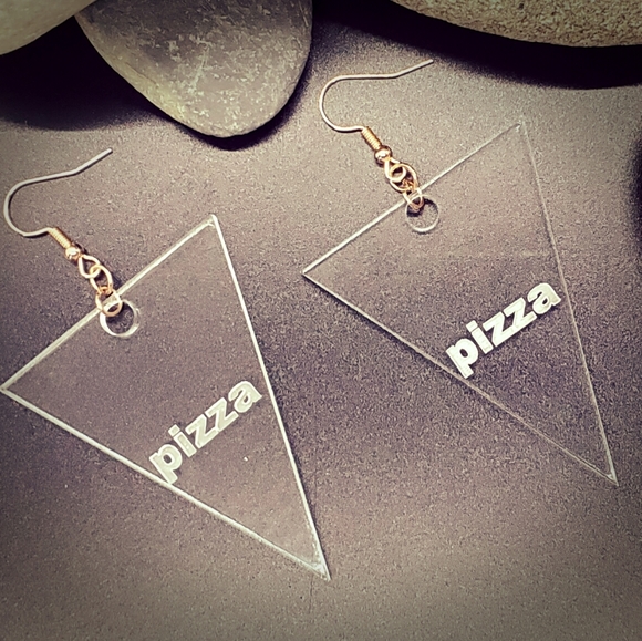 Acrylic Dangle Novelty Earrings - Picture 12 of 15